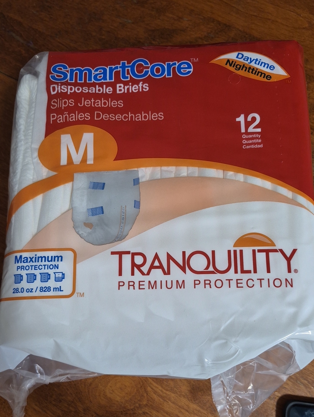 Tranquility SmartCorw Disposable Briefs -12 Per Pack